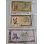 Guinea 1960-2006-A good small collection of (23) notes-VF to AUNC