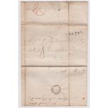 Great Britain 1800 Postal History - E.L. Dated 26th March 1800-posted to London, manuscript 8-single