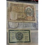 Algeria 1941-1983-collection with twelve earlier notes (VG) latter 9 (poor to GVF) (21)