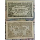 Portugal 1941-2000-A collection of (28 notes) mostly VG to GVF some higher values (18)