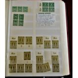 Germany 1946-48-Allied Occupation Allied Zones GB,USA,USSR-u/m single, pairs, strips and blocks some