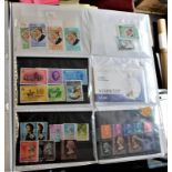 Commonwealth & Foreign - A large display album with 450 to 500 carded on single M/S good range of