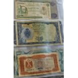 Libya 1963-2002-(15 notes) earlier VG,later AUNC