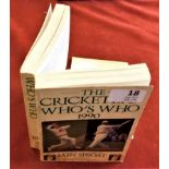 The Cricketers 'Who's Who' - 1990 compiled and edited by Iain Sproat paper back edition good
