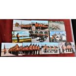 Canada - Postcards of Regiment of Old Fort Henry, Kingston Ontario. Coloured, good condition (10)