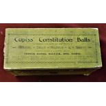 Box-Rare Horse-Sheep-Cattle Medkind Box 19th C -'Cupiss' Constitution Balls Francis Cupliss-Diss