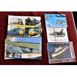 Transport-including Architects of the Air-Tornado F3-Mail Trains of the South West (13 large cards),