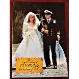 The Royal Wedding of H.R.H. The Duke and Duchess of York July 23rd 1986 - commemorative stamps of