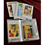 Comic Cards - some in sleeves (34 approx.) good condition