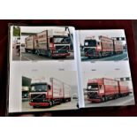 Haulage -'David Croome Trucks' - 110 photos (Postcard size) of David Croome Trucks well presented in