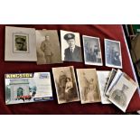 Military Postcards - Mostly WW1 Army few Navy good lot (20+)