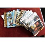 European Postcards - (70-100) coloured good condition