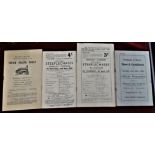 PROGRAMMES - Shaw and Gymkhana 1950 (1) Steeple Chasers 1951 & 1957 Steam Engine Rally 1971 very