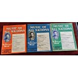 Programmes - Wood, Henry. J. - Music of all Nations - part 1,2,7, Collection of the World's Best