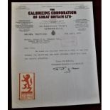 Letter 13th April 1938 The Calorizing Corporation of Great Britain Ltd - Letter to Abbott Co(Newark)