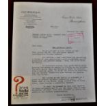 Letter Feb 1st 1928 - John Wright & Co - letter to Abbott & Co (Newark) Ltd., suggesting a cast iron