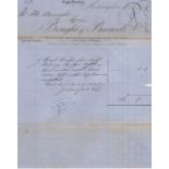 Northampton 1859 Foundry, engraved heading-Barwell & Co, Eagle Foundry