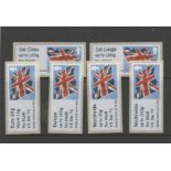 Great Britain 2015 - Post and Go, Union Flag u/m set of (6) inscribed The Fleet Air Arm Museum V.E