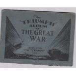 Militaria 1930 - Social history - small album dated 11.1.30 'The Triumph Album of the Great War'