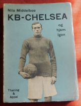 Chelsea FC The Club's Oldest Book "KB-Chelsea og hjem igen" by Nils Middleboe written in Danish in