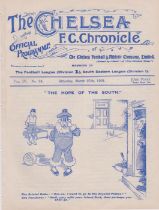 Bristol City v Derby County FA Cup Semi Final at Chelsea (Stamford Bridge) March 27th 1909