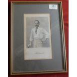 Andrew Stoddart 1863-1915 antique print. Middlesex & England. All on back of the print. Framed and