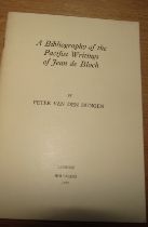 A Bibliography of the Pacifist writings of Jean de Block by Peter van Dungen. Published Housmans