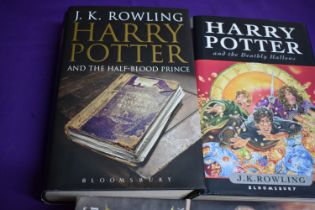 A collection of 3 Hardcover Harry Potter Books - Harry Potter And The Order Of The Phoenix,