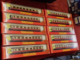 Hornby R4028 BR Centenary Composite Coach (10). Mint in box.