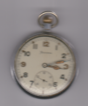 British WWII Military G.S.T.P., pocket watch, Swiss Made by Helvetia and has the earlier 'G'