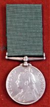 British Volunteer Long Service Medal [Victoria Regina, (C) type] named to 2188 Pte. W. Blyth. 2nd