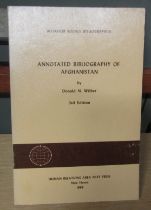 Annotated Bibliography of Afghanistan by Wilber. Published 1968, paperback with slight wear