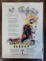 Advertising Poster 'Guinness (Country Life) 'Guinness Hobby Horses, The Prestidgator' coloured