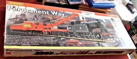 Hornby Permanent Way Train Set R1029. Mint in box. Label on box