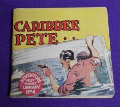 Pocket Library 1928 Caribee Pete - Adventure Vest Pocket Library No.4 Very good condition.