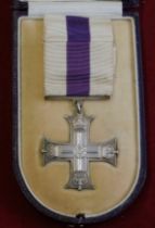 British WWI/II Military Cross in Royal Mint case of issue