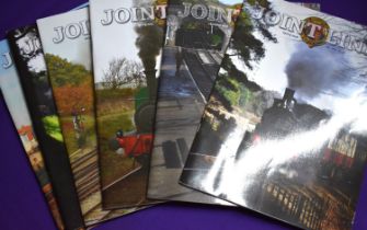 "Midland & Great Northern Joint Railway" Joint Line Magazines, set of (6) softcover magazines, all