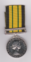 British Africa General Service Medal (EIIR variant) with 'Kenya' clasp (Mau 8Mau Revolt) to 4168