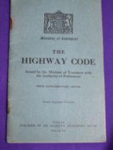 The Highway Code Issued by the Minister of Transport with the Authority of Parliament, paperback