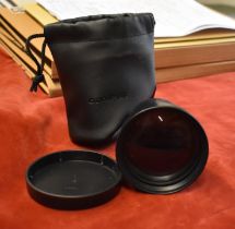 Camera Lens Olympus Teleconverter TCON 1.7x Magnification AKA B300 - Excellent condition in carry