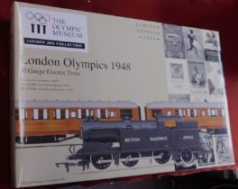 London Olympics 1948 00 Gauge Electric Train Limited Edition. Mint in box.