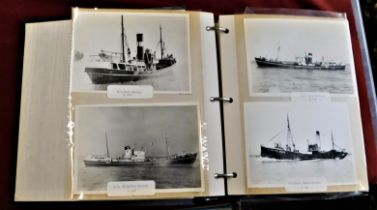 Photo - Album of black and white photo's depicting trawlers sailing from the port of Hull 18090-1975
