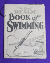 Swimming 1927 - The Boy's Realm Book of Swimming, very fine condition.