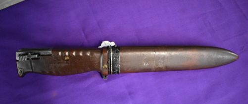 Sudanese AR-10 Bayonet made in Germany, serial number 2561 on the ricasso and INTERARMCO, Germany