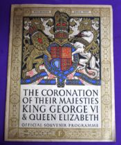 Book- The Coronation of King George VI & Queen Elizabeth May 12th 1937, very good condition