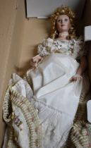 Heritage Dressed Doll 'Alexandra' Last Empress of the Russian Empire, measurement 56cm high, very