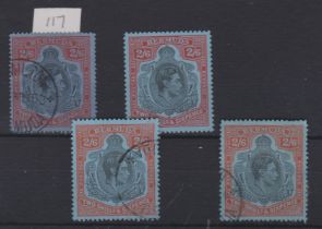 Bermuda 1938 - 1953 - mint and fine used (3) nice lot - worth checking (4)