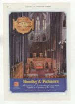 Huntley + Palmer Biscuits 1953-full colour page advertisement-Royal Greeting to V/M Queen