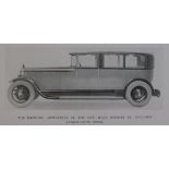 Renault 14'45 1926 - Full page black and white advertisement The New 14'45 Renault £345- The New 9/
