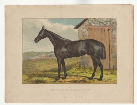 Horse Prints-Antique pair of colour horse prints-'The Hunter' 'Glengarry' and The Roadster'-both